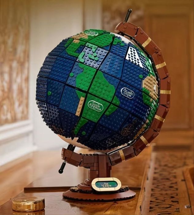 Конструктор лего Глобус, конструктор глобус Земли