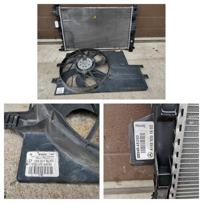 Radiator racire apa pentru cutie viteze automata mercedes w168 A170