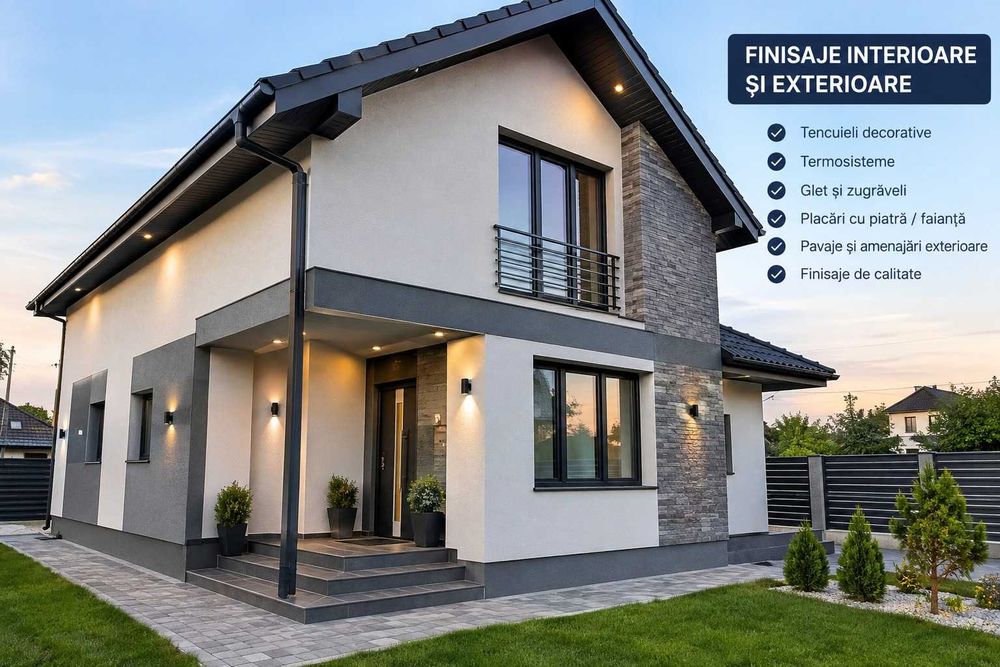 RENOVĂRI ȘI AMENAJĂRI – Lucrari de calitate la preturi corecte