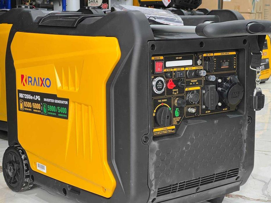 Инверторный генератор 1-9 кв без шумный