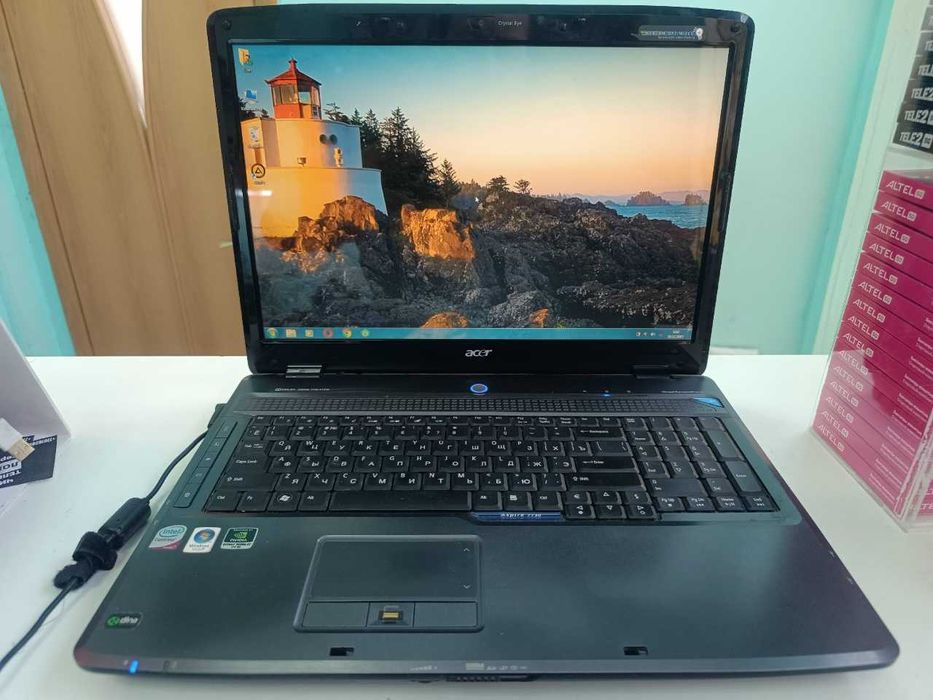 Продам ноутбук Acer с большим экраном, целый, все работает