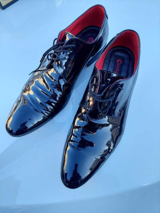 Pantofi Barbatesti Piele Lac 44/45