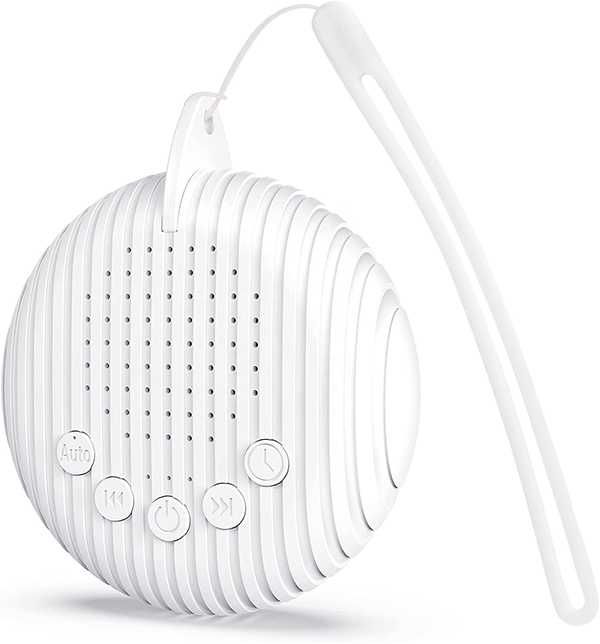 Преносим уред за бял шум, 10 вида звуци, Сензор за звук