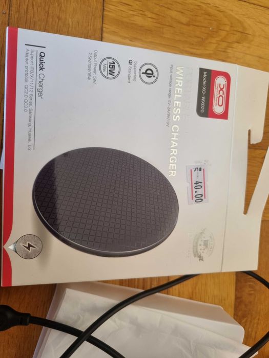 Безжично преносимо зарядно устройство