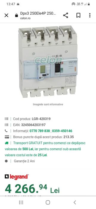 Disjunctor legrand