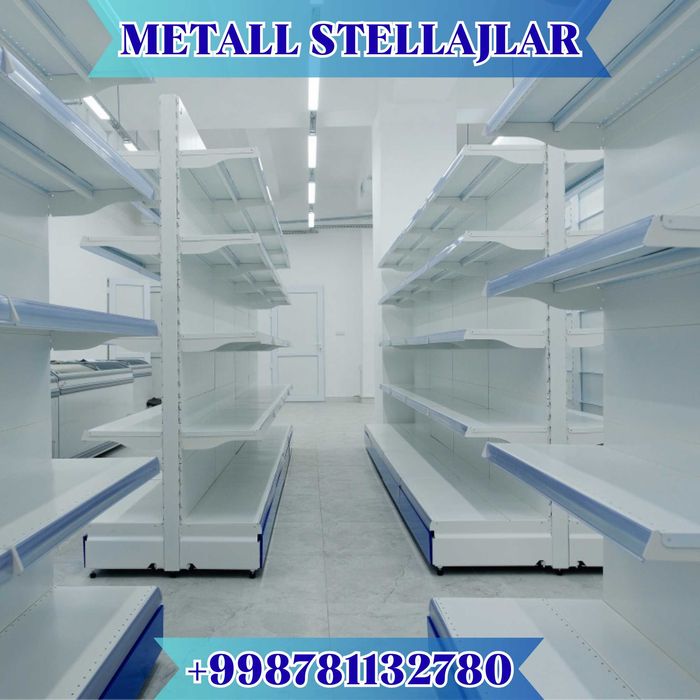 Стеллаж металлический сборный, konstruktiv metall stellajlar