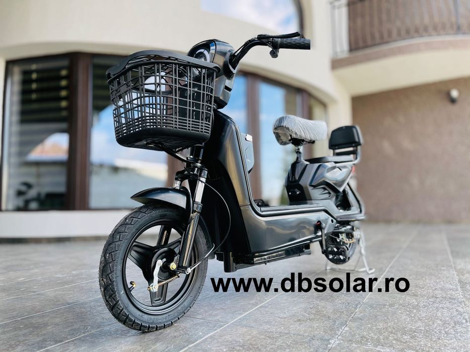 SCUTER Electric Bicicleta Electrica 350W  Cu Pedale 12Ah E-Bike Nou ‼️