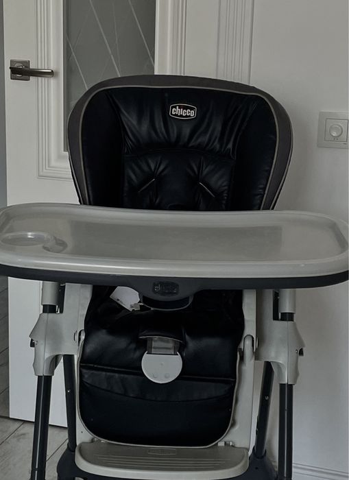 Детский Стульчик Chicco Polly Single Pad Orion USA Черный