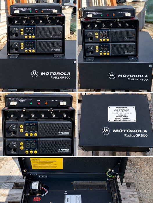 Stație radio Motorola Radius GR500 – sistem repeater / comunicații
