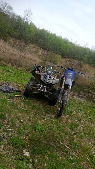 Vînd ATV 200 schimb cu cross