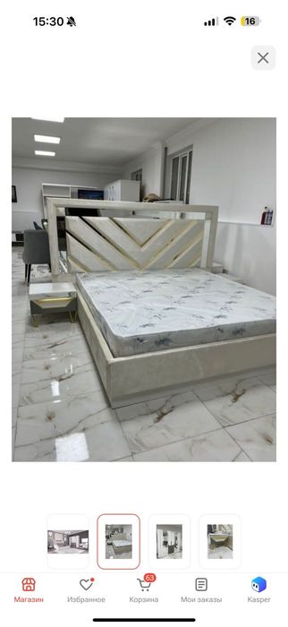 Кровать с тумбой
