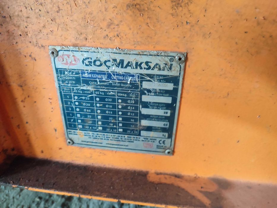 Машина за рязане на армировка