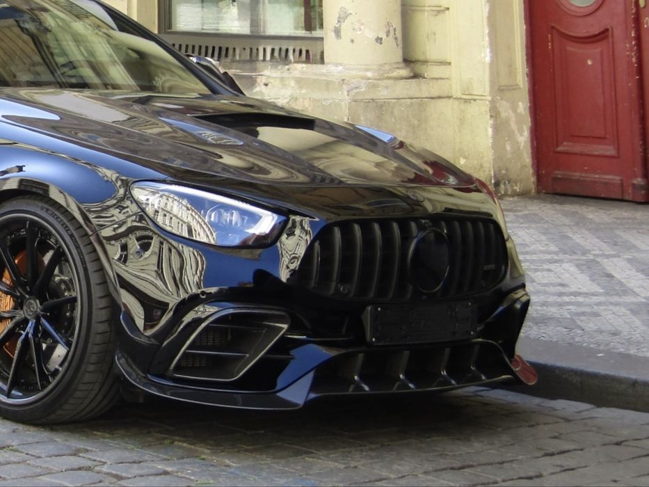Черна решетка тип GT за Mercedes E Class W213 Facelift