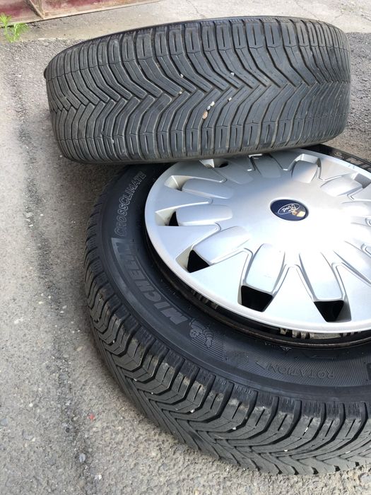 Set Jante Tabla cu anvelope de iarna Michelin 205 55 R16