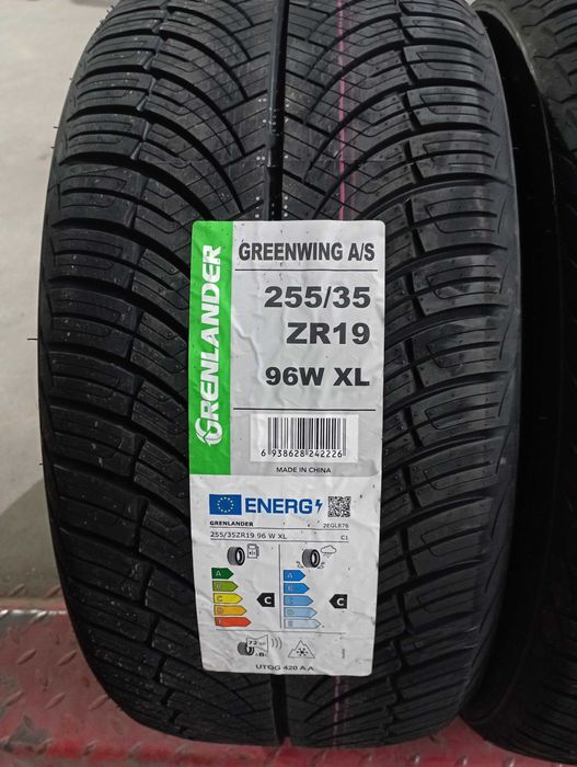 Set Anvelope Grenlander 255/35/19 Cu 225/40/19 Noi All Season,Mixt,M+S