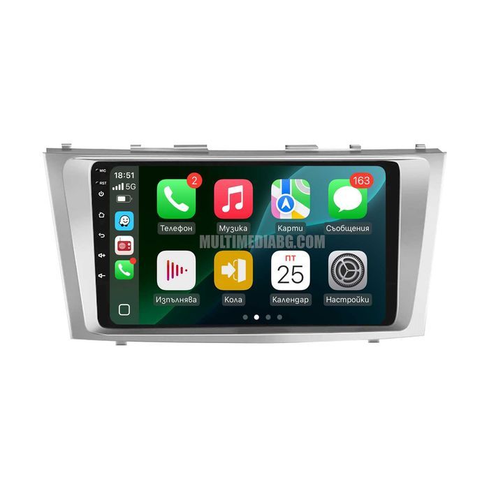 Toyota Camry 2006-2011 Мултимедия Навигация Android
