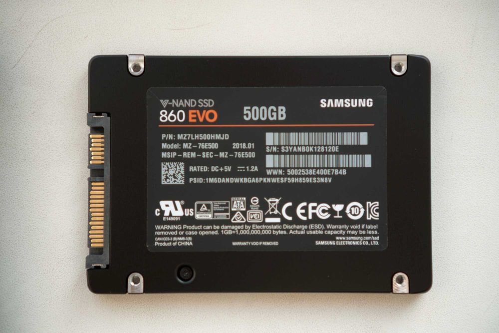 SSD Samsung EVO 860 500Gb