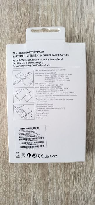 Baterie Wireless Samsung 10.000 mAh, FC, type C