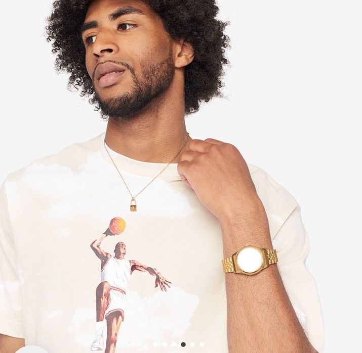 Мъжка овърсаиз блузка : Jordan Statement 85 Printed Crew Tee XS