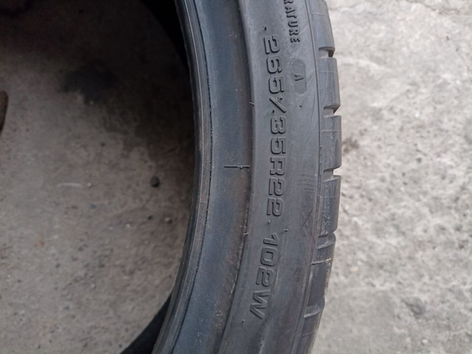 4 anvelope de vara NOI Goodyear 265/35 R22 dot 3122