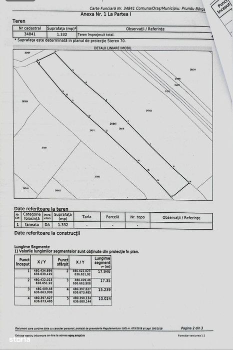 Teren intravilan 1.332mp, Prundu Bargaului