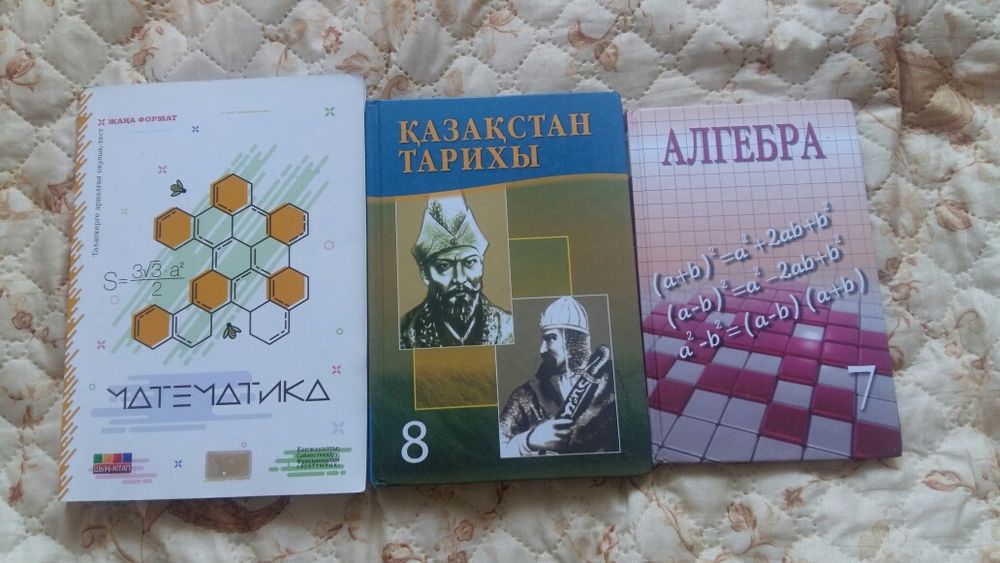 Книги(Алгебра(каз),  ШЫҢ-КІТАП по математике)