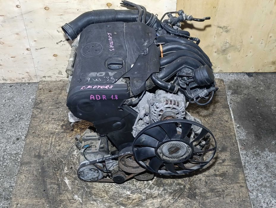 Двигатель ADR 1.8 5V Audi A4 B5 A6 Volkswagen Passat B5 20кл VW Ауди