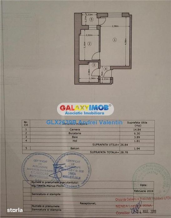Garsoniera Bloc Nou Berceni - Metrou Dimitrie Leonida - 2 Min