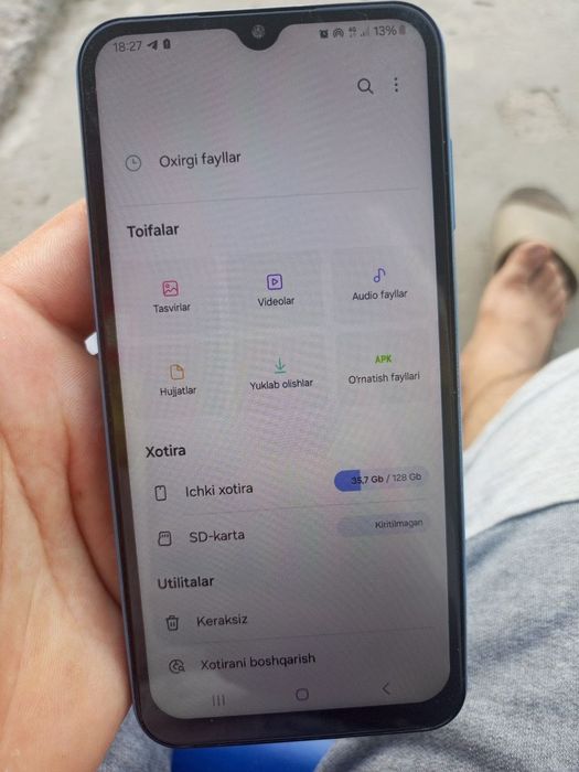 Samsung sotiladi A15 telfoni