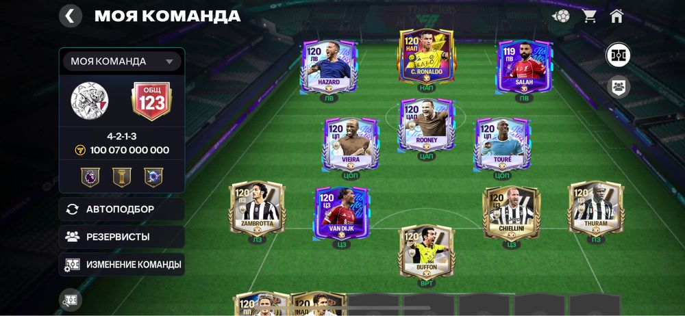 Акаунт фифа мобайл