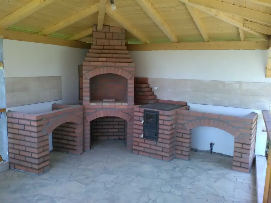 gratare de gradina din caramida, ,cuptoare,sobe cu plita,etc