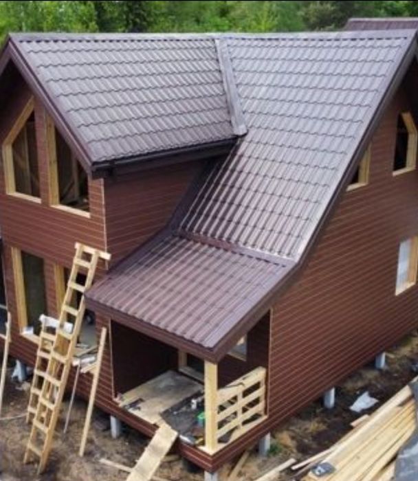 Кровельные работы. Крыша. Кровля.