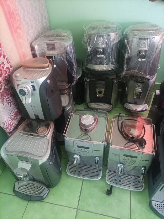Espressoare  de cafea Saeco, Krups, Rotel, Miele