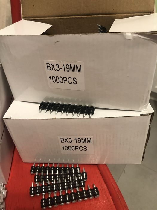 1000 cuie pistol hilti bx3 de 19 mm