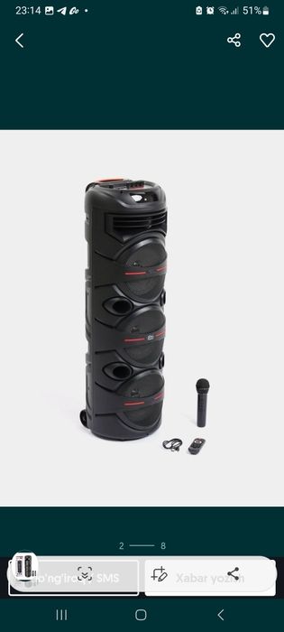 ZQS 8301 kalonkalar sotuvda.