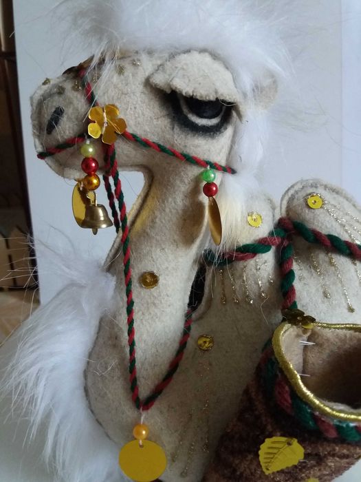 Верблюд войлочный, сувенир