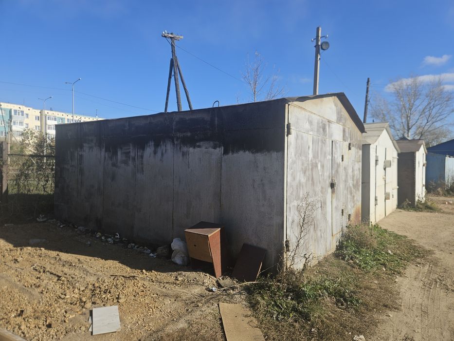 Металический гараж