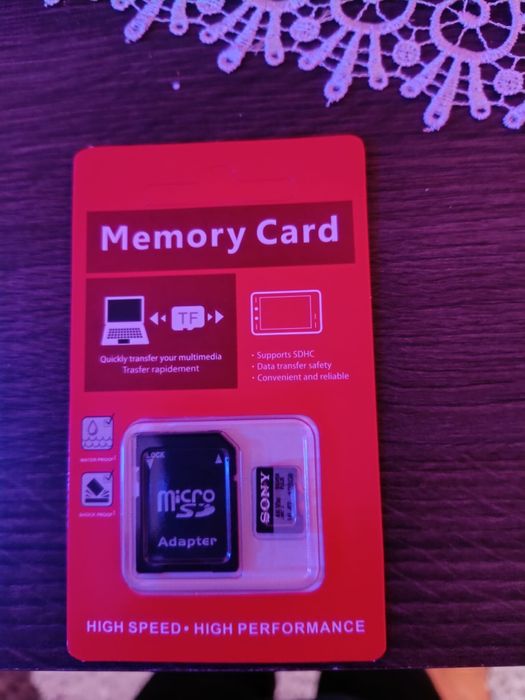 Carduri memorie Sony 128 GB ,4 k cu adaptor inclus