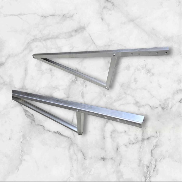 Алуминиева Стойка за соларен панел с ШИРИНА ДО 135см - ГОЛЯМА