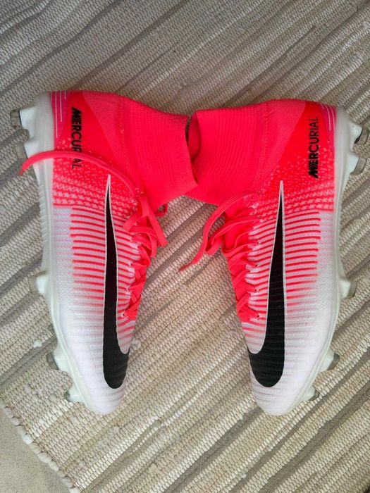 Ghete Fotbal Nike Mercurial Superfly V FG (Racer Pink) – Mărimea 43