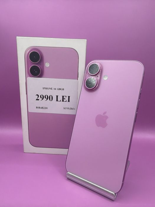 IPHONE 16 128GB •Matei Amanet Margeanului•48230