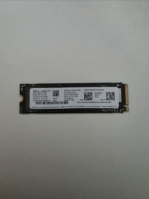 SSD Samsung 1 Tb NVME M.2