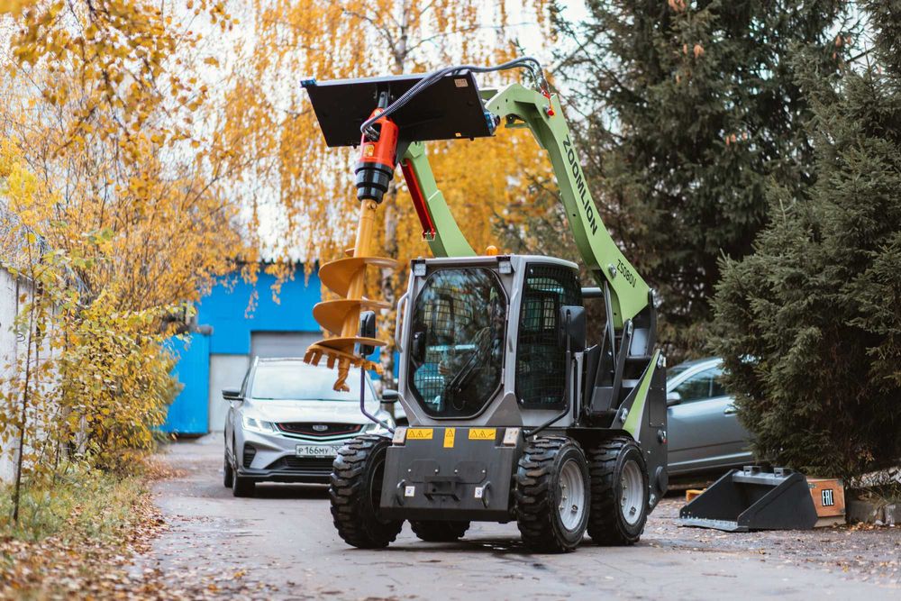 Гидровращатель (ямобур) Impulse M5 на мини-погрузчик JCB SSL 175