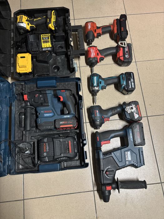 Bosch,Dewalt ,Makita ,Milwaukee