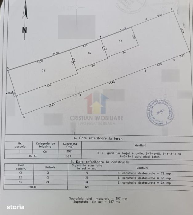 Casa  Boiereasca 3 camere caramida si boltari zona Centrala Brainconf