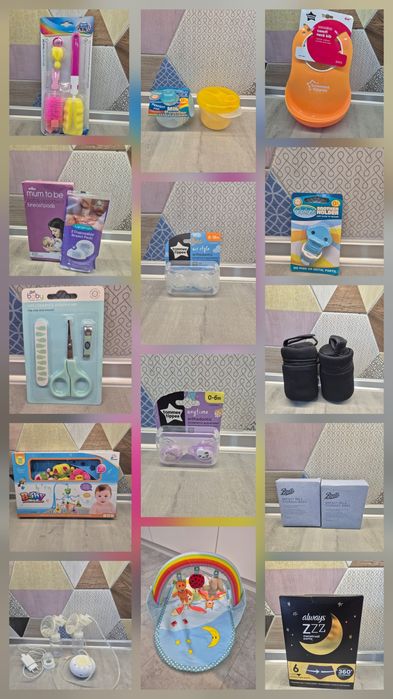 Бебешки принадлежности Tommee Tippee, Canpol, Boots, помпа за кърма, биберон и др.