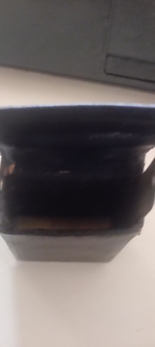 Автентична табакера за дълги цигари от естествена кожа от Соца