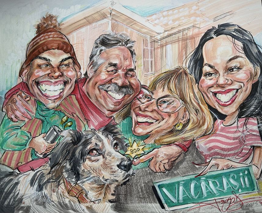 Caricaturist LIVE la nunta/botez/corporate!