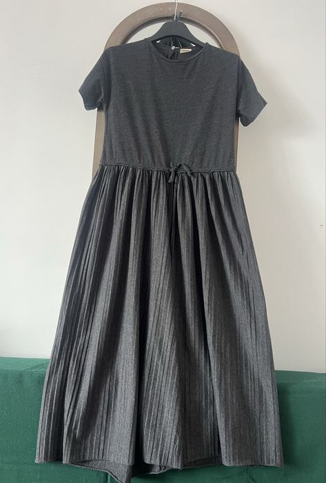 Rochie pantalon pentru adolescente, eleganta, vaporoasa de la zara kids, marimea 11/12- 152cn