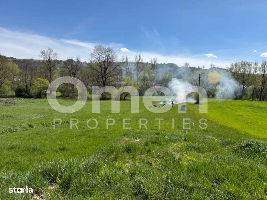 Teren intravilan 2500 mp in Berinta | Front stradal 22.5 m